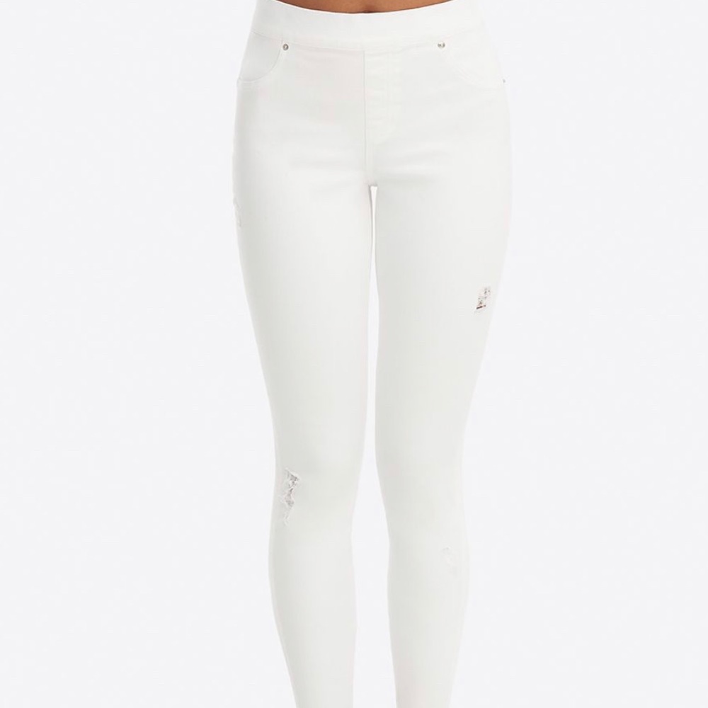 White Spanx Jeans